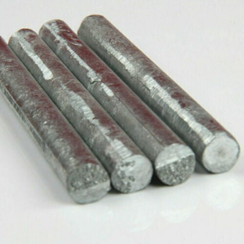 1x Zn 99.95% Zinc Rods Anode Electrode for Zinc Electrolyte Galvanics 100mmx10mm