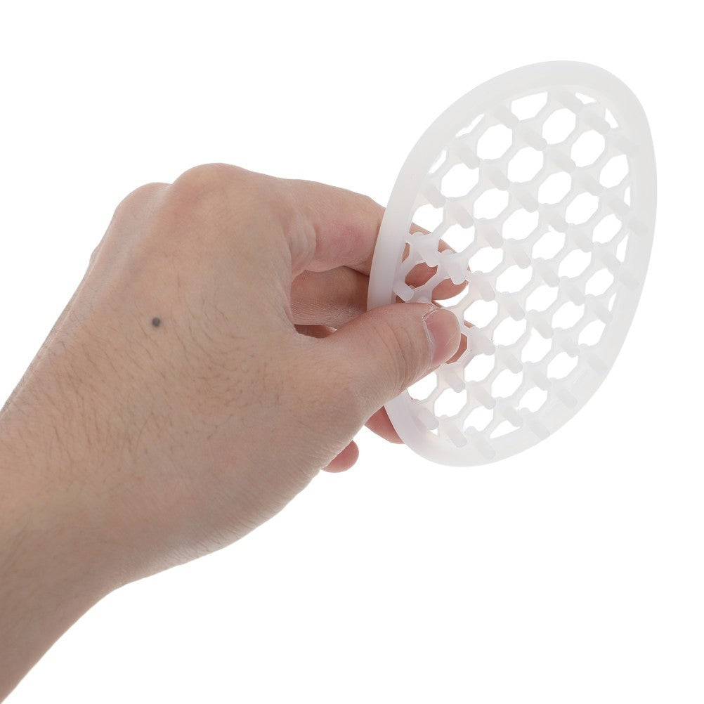 4pcs Soap Holder with Drain, Silicone Pad, Non Slip Self Draining Soap Dish