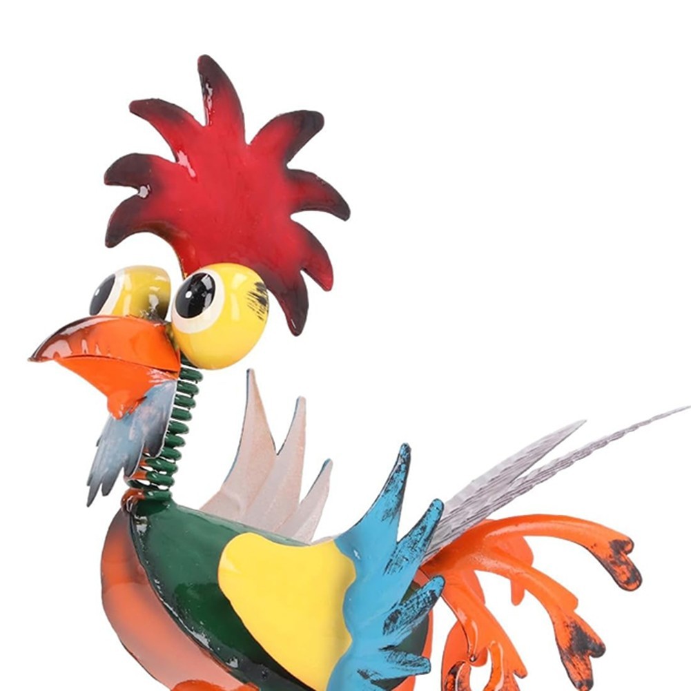 Outdoor Metal Rooster Yard Statue Decoration Rooster Decor Garden Statue9172