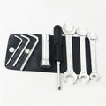 8PCS Screwdriver Wrench Tool Kit Spark Plug Sleeve Remover W/Bag For Motorcycle
