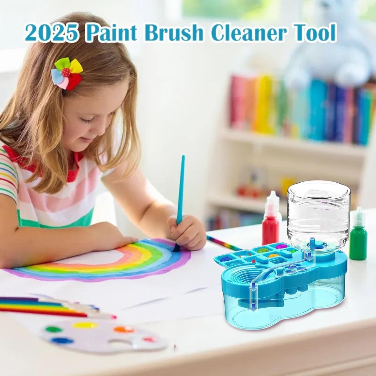 Paint Brush Cleaner Brush Rinser Water Circulation Brush Cleaner Painting Tool