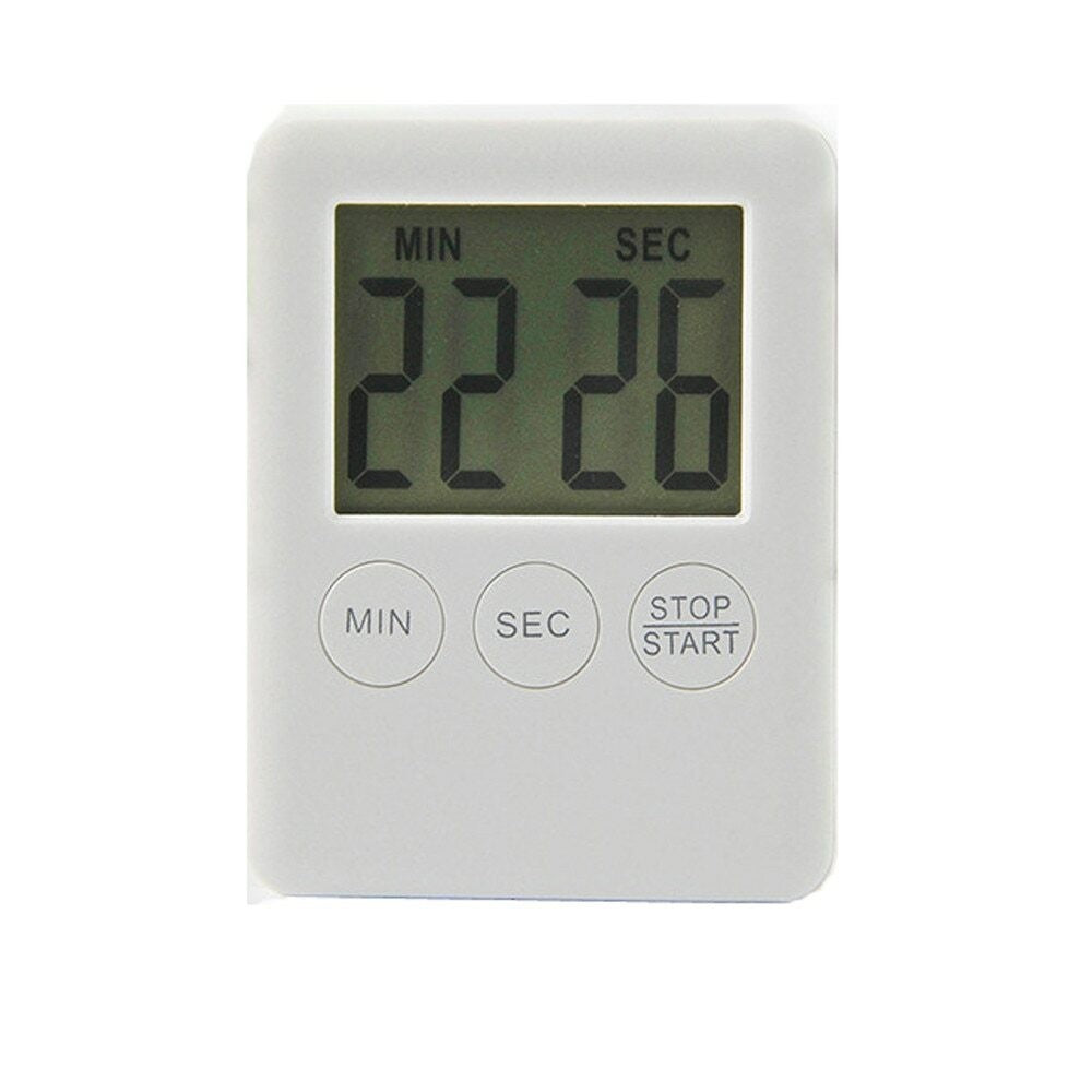 Large LCD Kitchen Cooking Digital Timer Count Down Up Clock Loud Alarm Magnetic