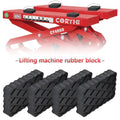 4Pcs 120x80x40 mm Ramp Jacking Rubber Blocks - Universal Scissor Car Lift Pads