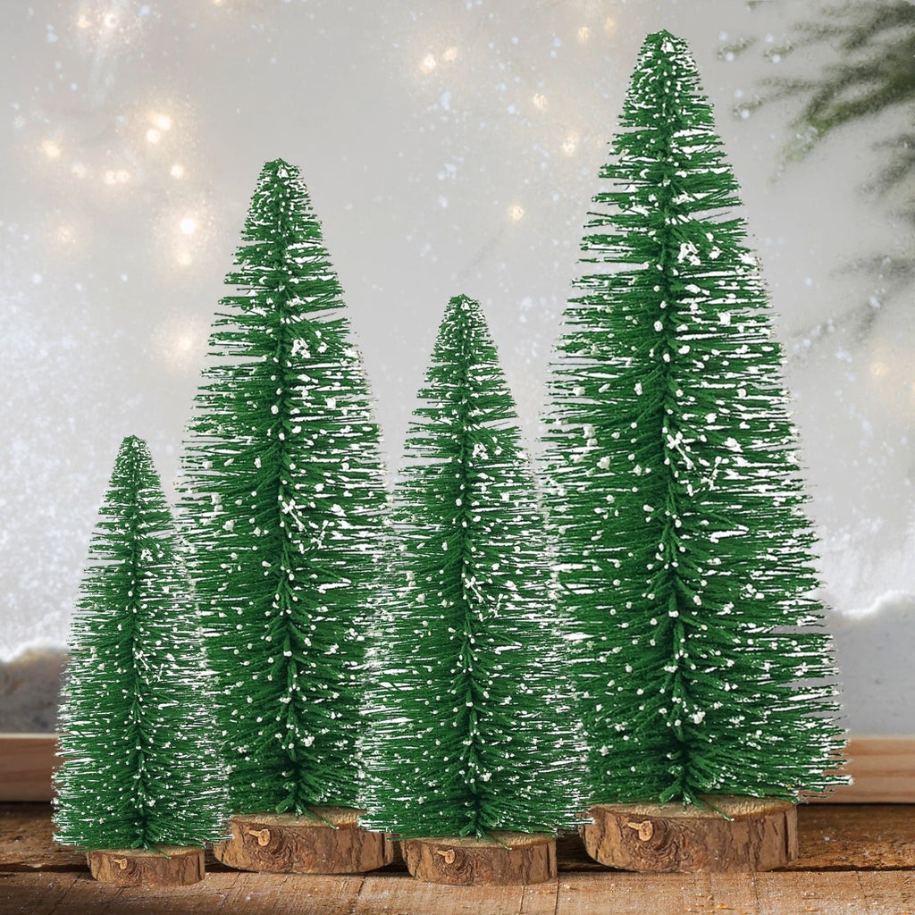 Desktop Decor Mini Christmas Tree Table Top Small Pine Tree Xmas Green for Decor
