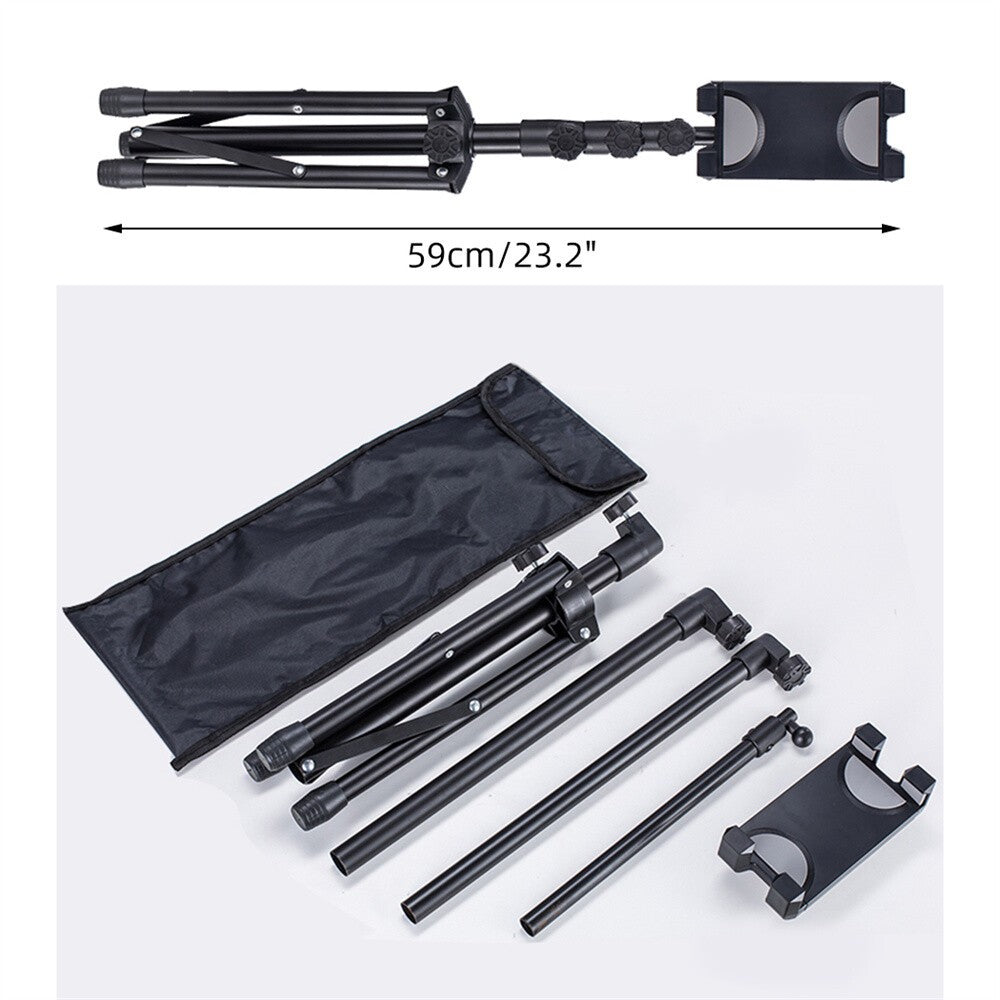 Heavy Duty Universal Floor Tablet Tripod Stand Adjust iPad Pro 4.7-12.9" Meeting