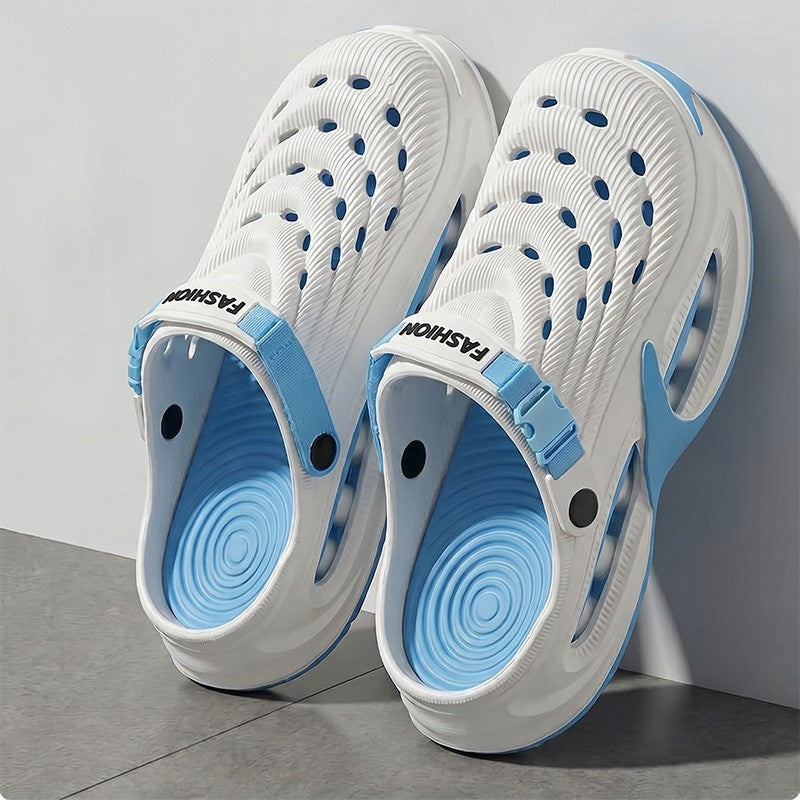 Fashion Hollow Out Thick Bottom Sports Sandals Mens EVA Soft Sole Summer Sandals