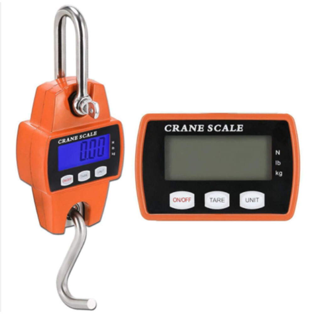 Mini Crane Scale Weight 300kg Heavy Duty Hanging Hook Scales Portable Scale