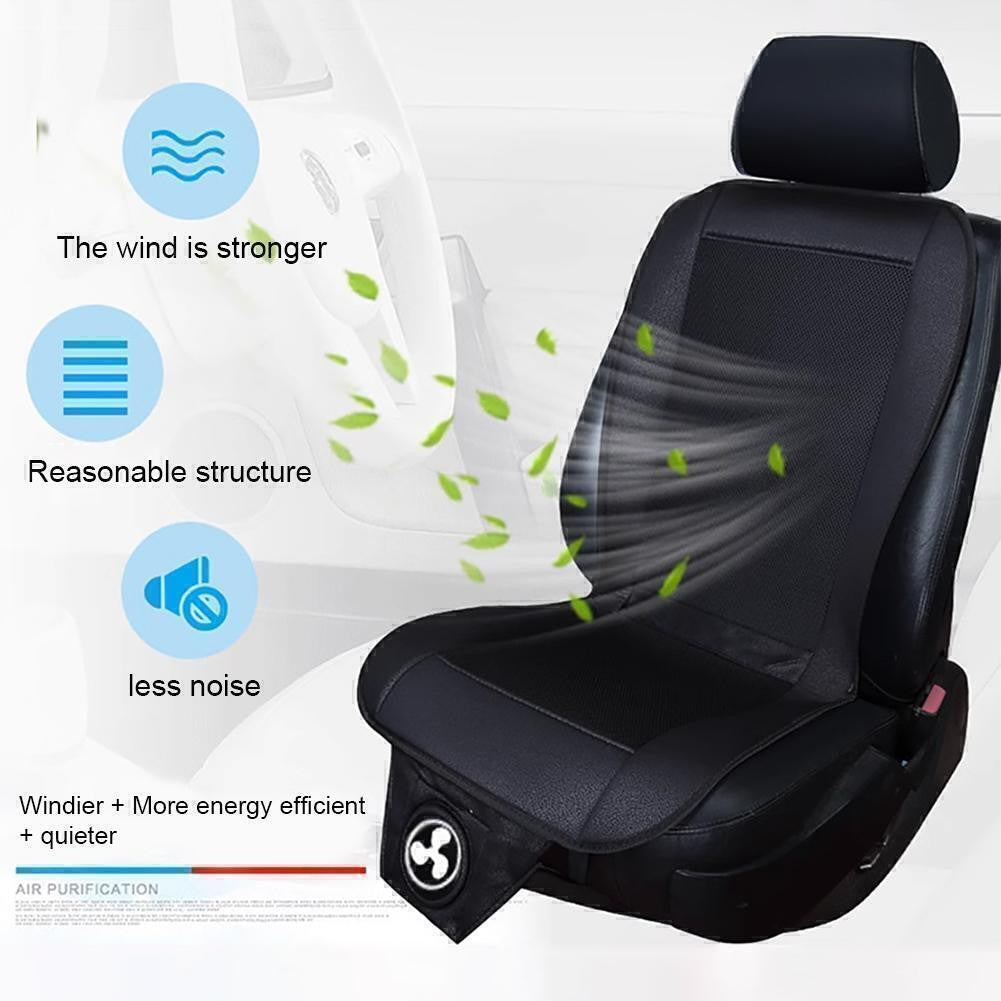 Car Vehicle Pad Seat Cooler Cushion Cover Summer Cooling Chair Fan UK