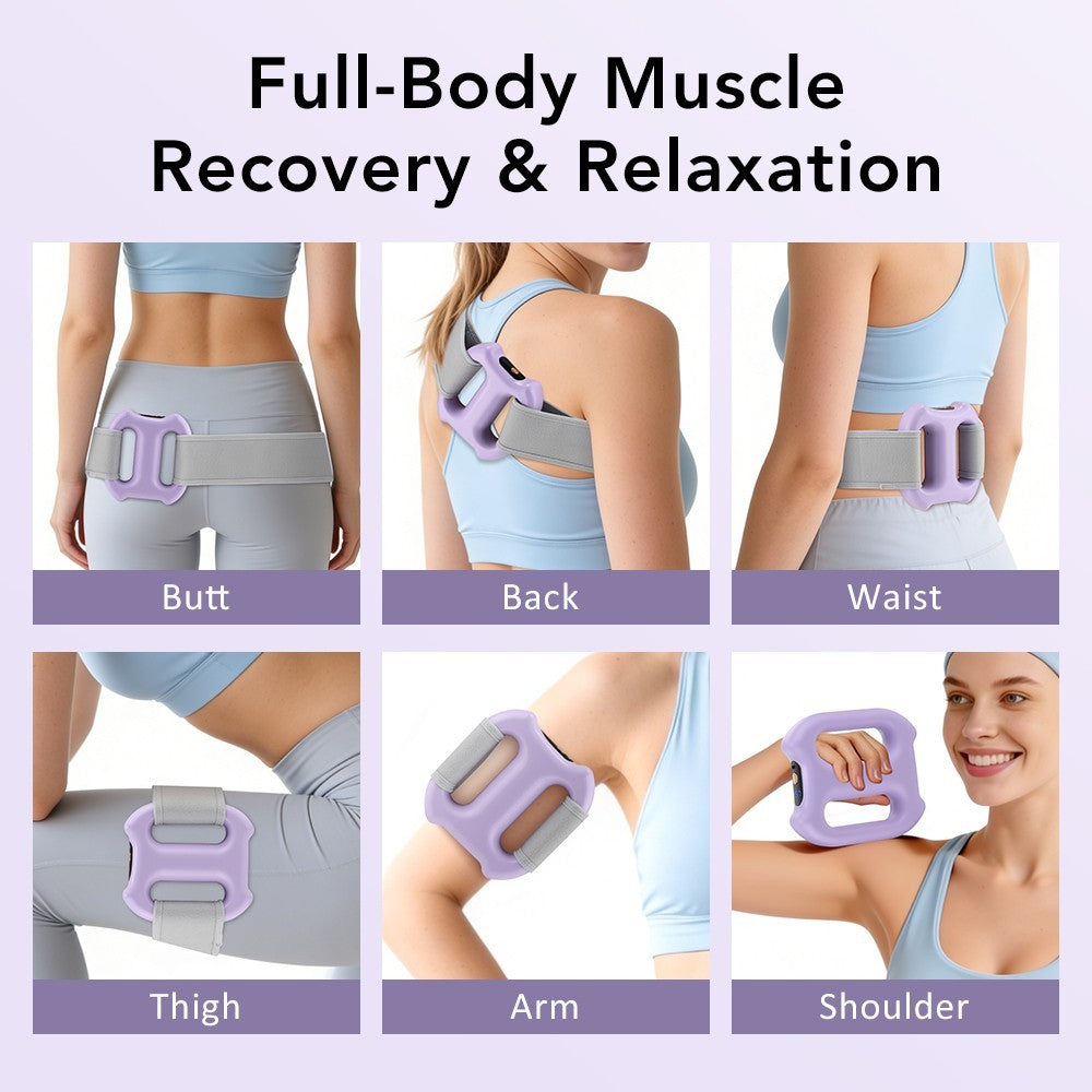Muscle Massage Fascia Ring Multifunctional Full-Body W/ Belt Fat Burning Shaping