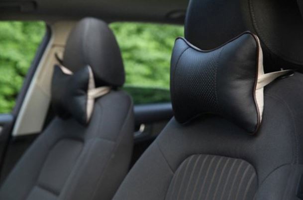 2PCS Car Seat Head Neck Rest Relieve Cushion Chair Supports Auto Pillow Headrest