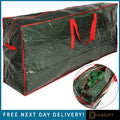 LARGE HEAVY DUTY ARTIFICIAL XMAS CHRISTMAS TREE STORAGE BAG ZIP HOME SACK HOLDER