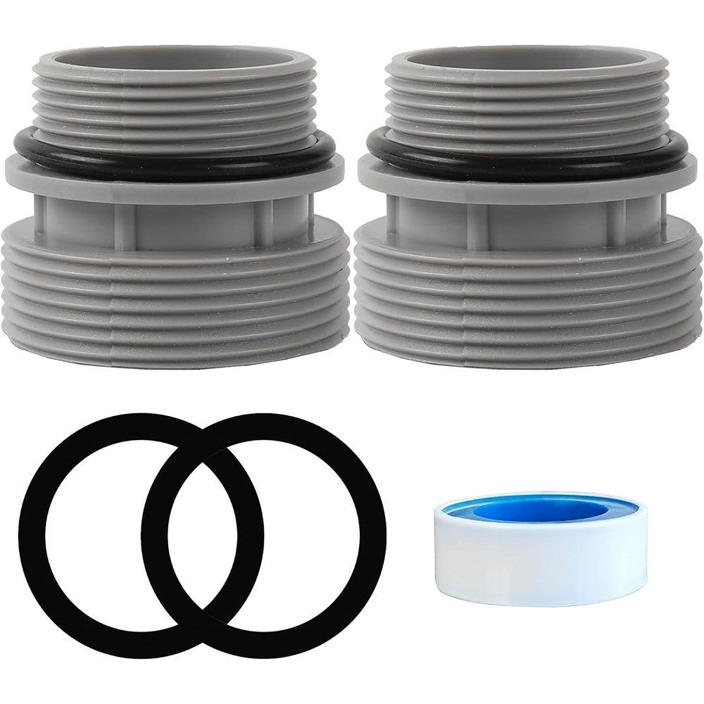 2 sets Short Pump Replacement Plastic Hose Convertion with 1xtape Fit for Intex