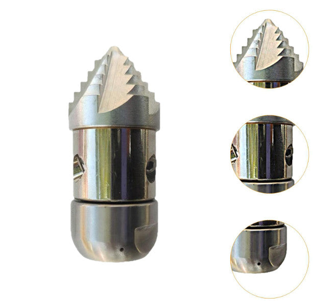 3/8 NPT Sewer Jetter Nozzle, Hose Nozzle Part Quickly Rotating Accessories