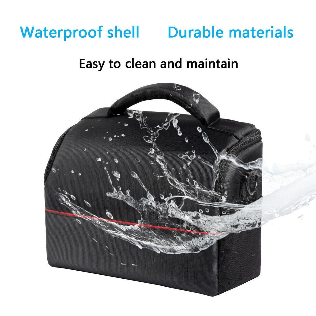 Single Shoulder Camera Bag Waterproof Camera Case For Nikon Canon DSLR Digital