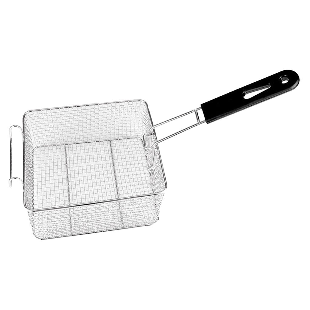 Stainless Steel Fry Basket Square Wire Mesh French Chip Frying Serving Food