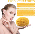 2x Large Bath Sponges Soft Body Shower Scrubber Exfoliating Sponge UK