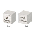 10mm Tungsten Cube, High Density Element Metal Cube
