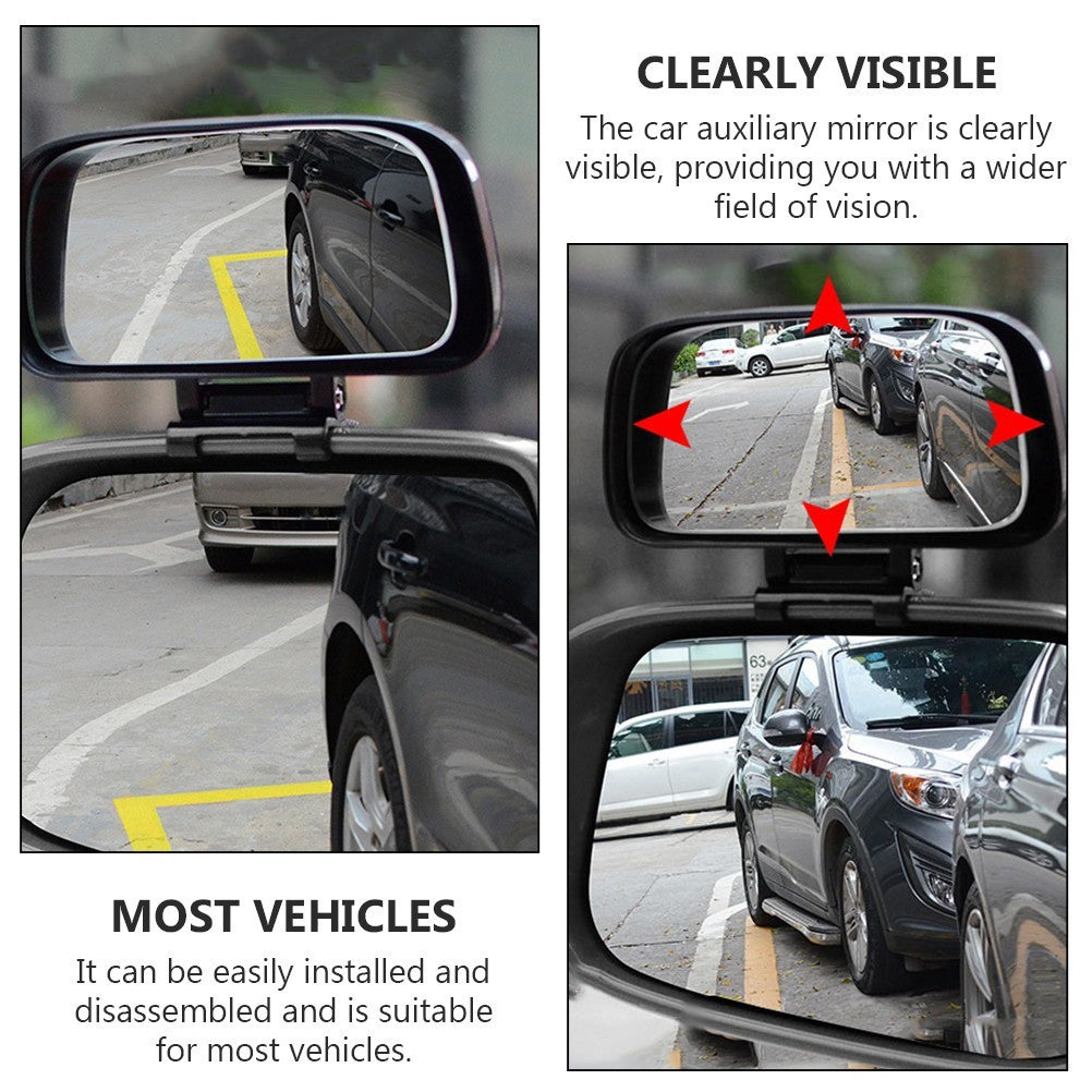 Automotive Auxiliary Mirror Rear View for Car Blind Spot Mirrors
