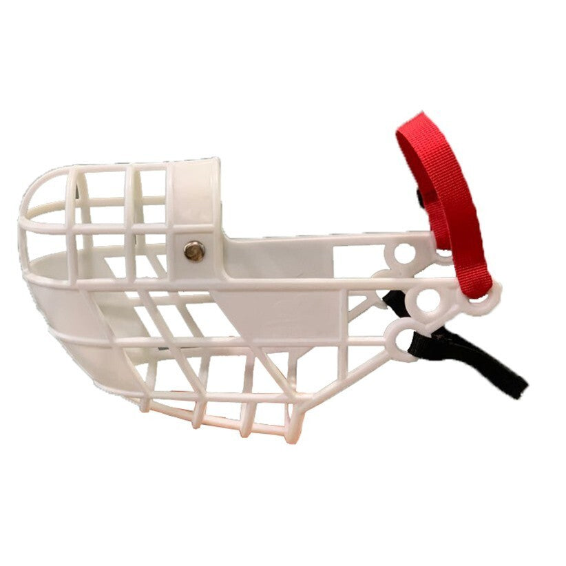 Adjustable Dog Muzzle Plastic Mask Anti-Barking Bite Mouth Cover Basket Muzzles
