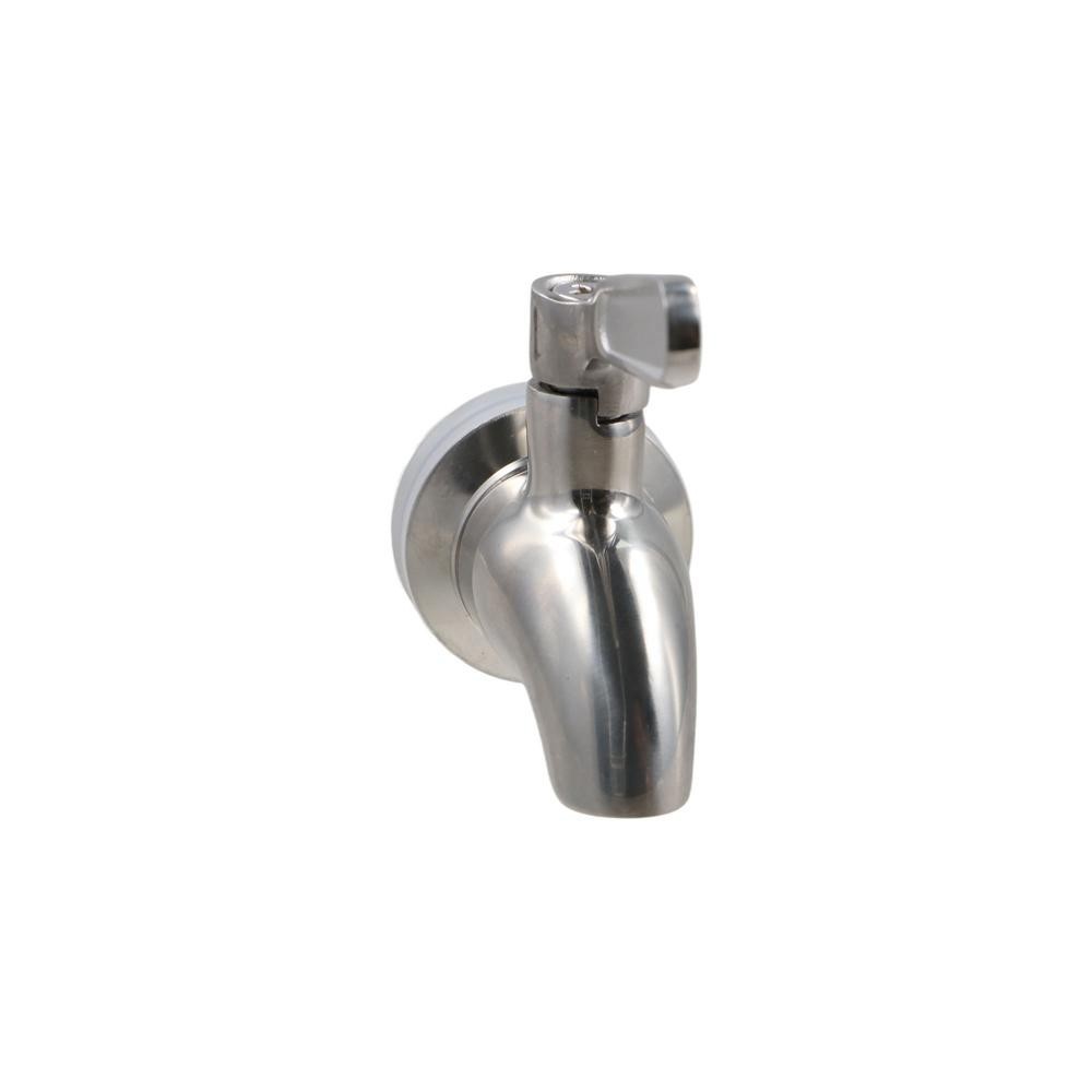 Stainless Steel Dispenser Tap Thread Dia Bottled Water Dispenser Spigot Faucet