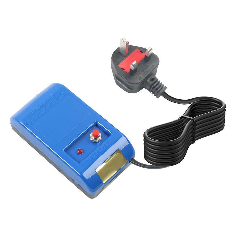 Blue Watch Demagnetizer 120x65mm 110/220V Watch Jewelry Demagnetization UK