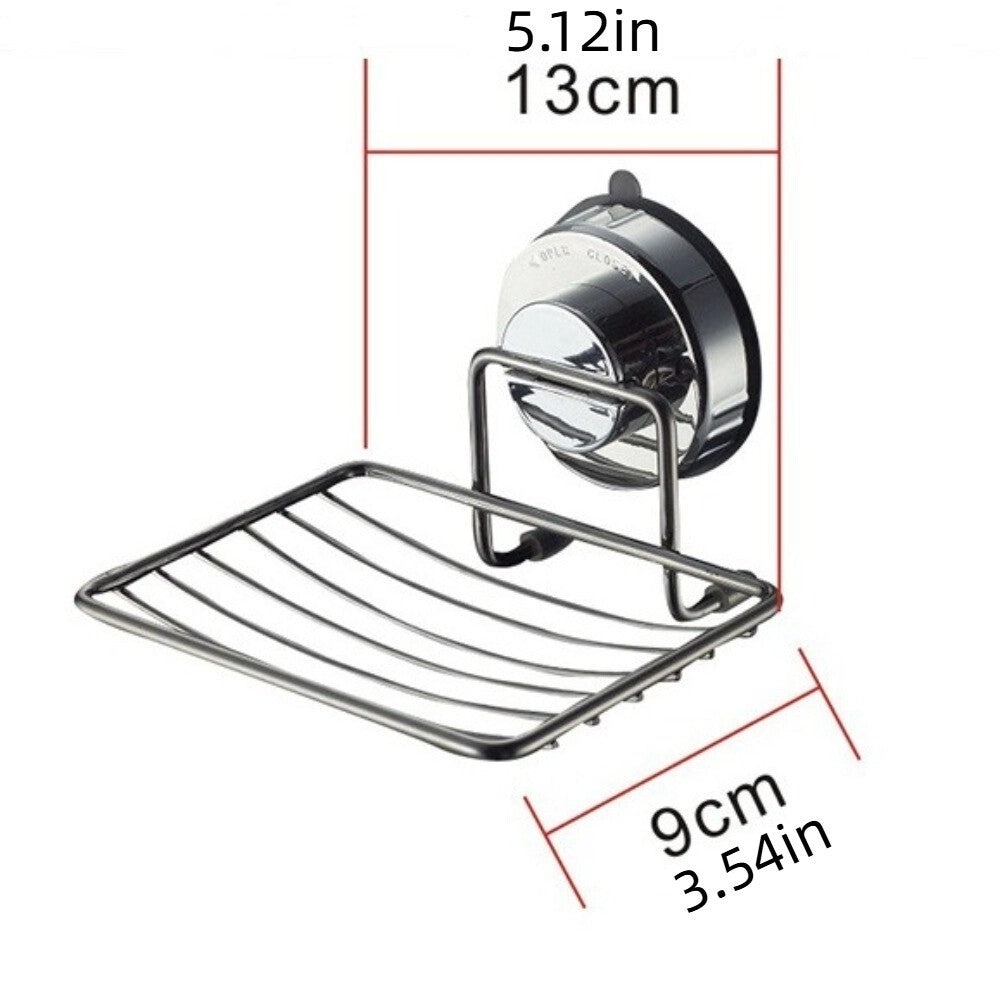 Shower Soap Holder Sponge Holder Vacuum Suction Cup Soap Dish Soap Tray