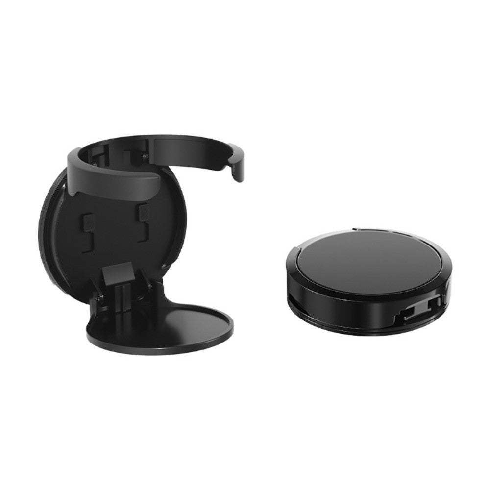 Portable Durable Wall-Mounted Cup Holder Foldable Self-Adhesive Drink Holder