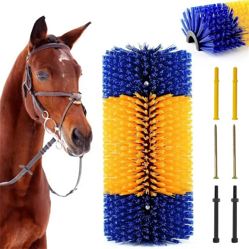 Livestock Scratch Brush Anti-itch Scratcher for Goat Cattle Cow Sheep Horse