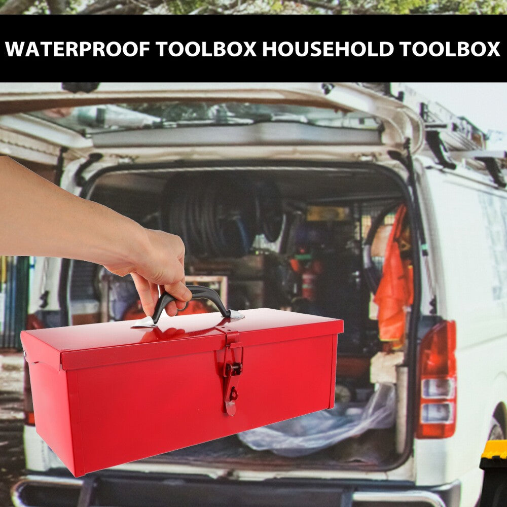 Hardware Tool Box Moisture Proof Metal Tool Storage Box Handle Tool Organizer