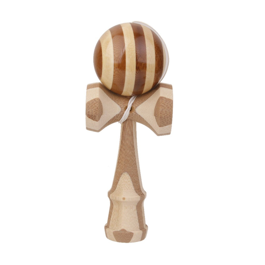Bamboo Wooden Kendama Full Size Ball Education Traditional Japanese Game Toy