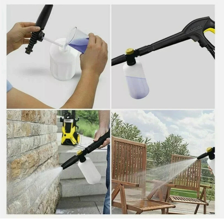 🔥Karcher Snow Foam Lance Gun K2-K7 Cannon Car Pressure Washer Washing Bottle
