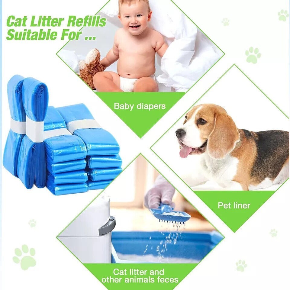 Diaper Pail Refills Disposal Bag Nappy Bin Cassettes for AngelCare Tommee Tippee
