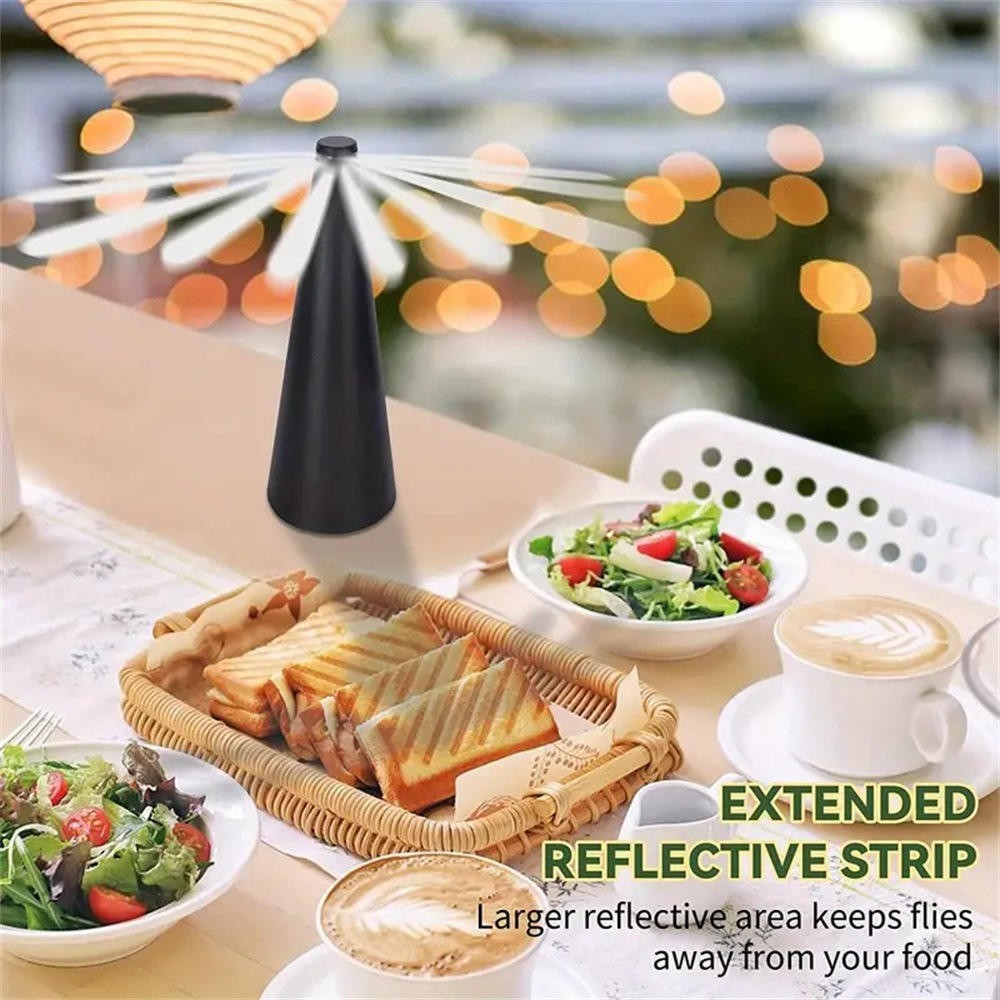 1/2Pack Electric Fly Fan Fly Repellent Fan Portable Keep Flies & Bugs Away Fans