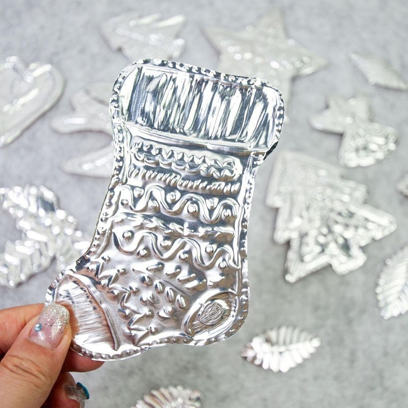 Aluminum Foil Craft - Decorative Foil Embossing Kit | Shiny Gold Glitter Effect