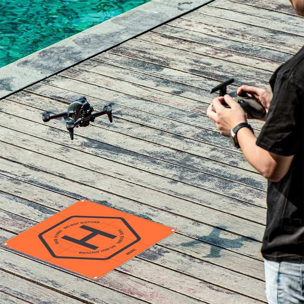 50cm Drone Day Night Landing Pad Launch Helipad For DJI Mavic Mini Air Series