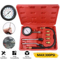 UK Car Diesel Petrol Engine Cylinder Pressure Tester Compression Gauge Test Kit