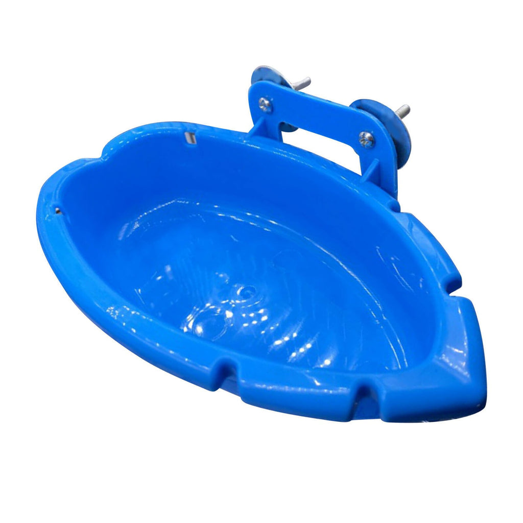 Bird Bath for Cage Bird Water Bowl Budgie Bath Tub Bird Food Feeder Shower Tray