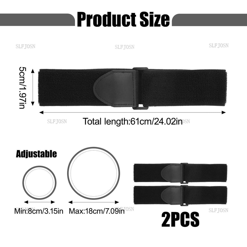 2x Wheelchair Leg Strap Restraints for Elderly Wheelchair Foot Rest Strap safety