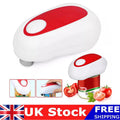 Electric Tin Can Opener Automatic One Touch Battery Operated For Weak Hand Cooks