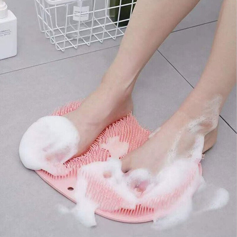 Solespa Hands-Free Silicone Foot Scrubber Mat, Solespa Foot Scrubber