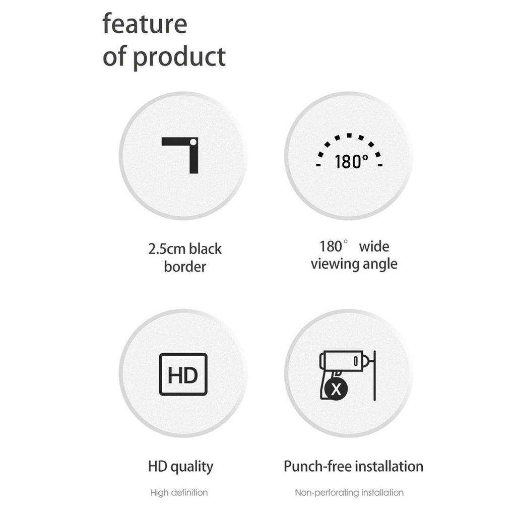 84Inch Projector Screen 16:9 Hd Projection Screen With Hook For Indoor Outdo BAJ