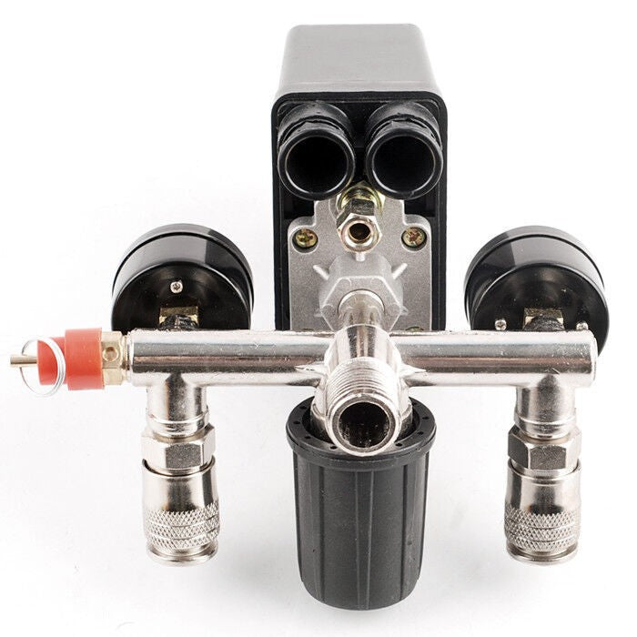 Air Compressor Pressure Control Switch with Valve Gauges Regulator UK~
