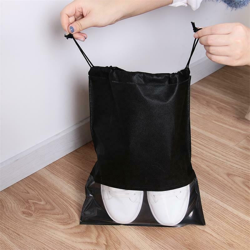 20x Large Portable Shoes Bag Travel Storage Pouch Drawstring Dust Bags Non-woven