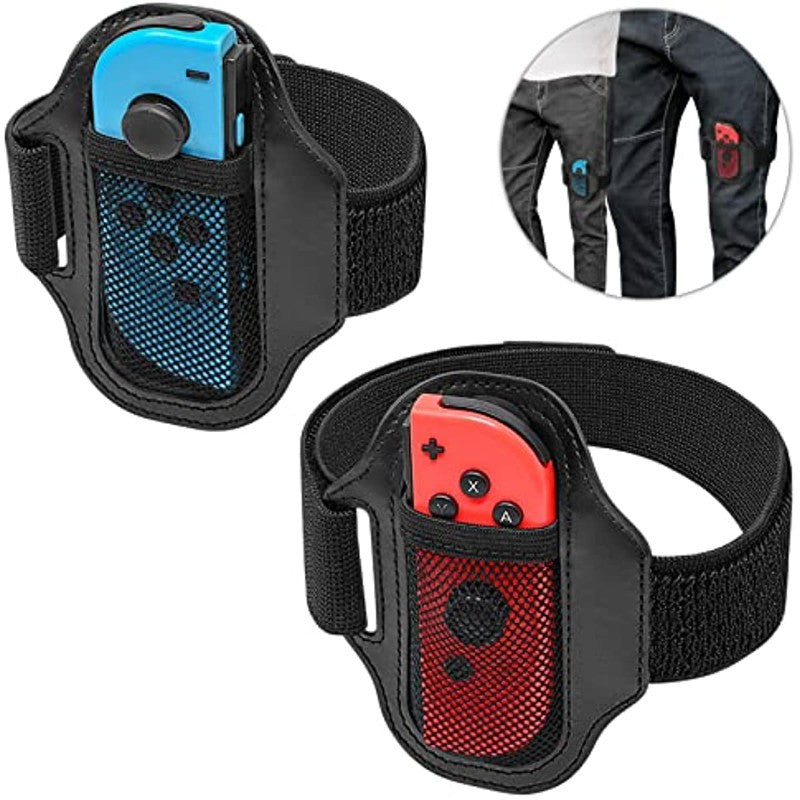 2PCS/1PCS Leg Strap for Sports Soccer JoyCon Switch OLED Controller Adjustable