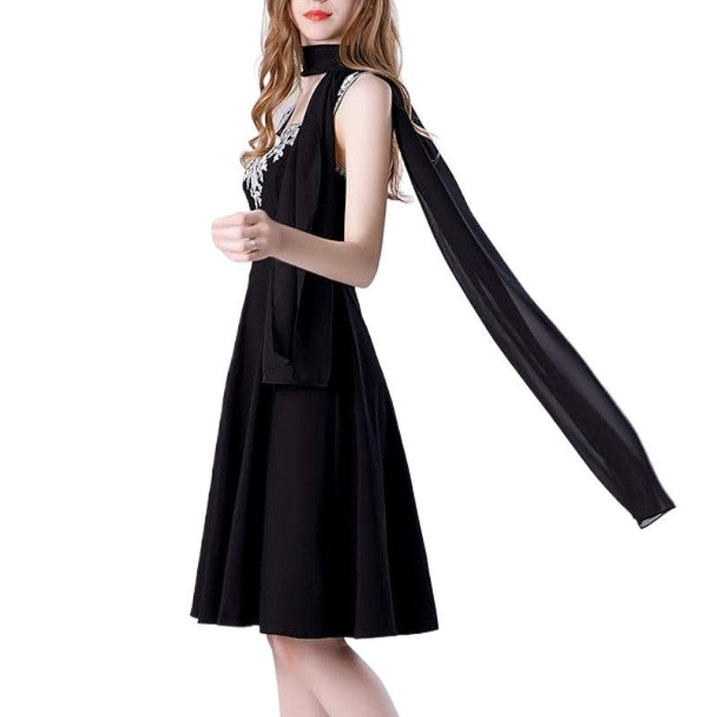Chiffon Scarf - Lightweight Evening Gown Accessory Wedding Shawl for Women