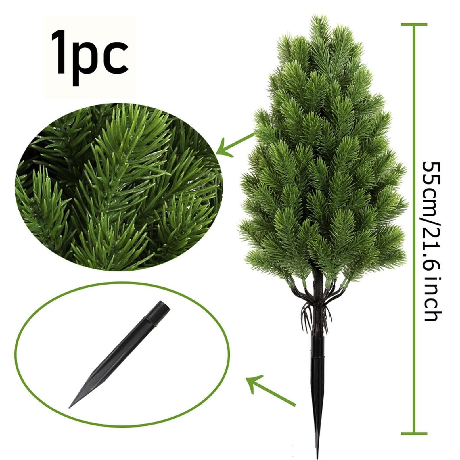 Artificial Topiary Realistic Bushes Plants for Patio Indoor, Outdoor