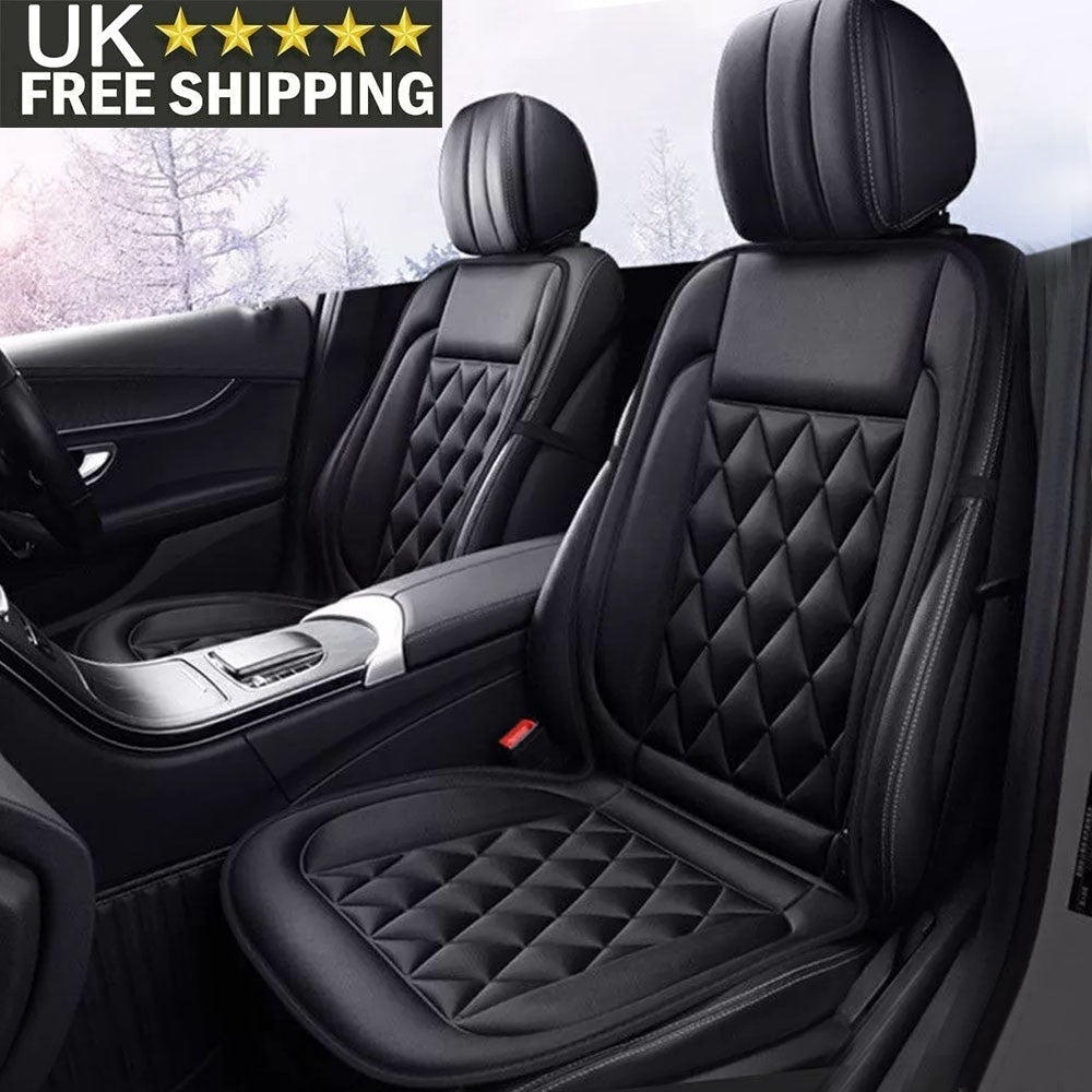 Universal Car Seat Pad Cushion Cover Heating Heater Warm Heated Cold Winter 12V
