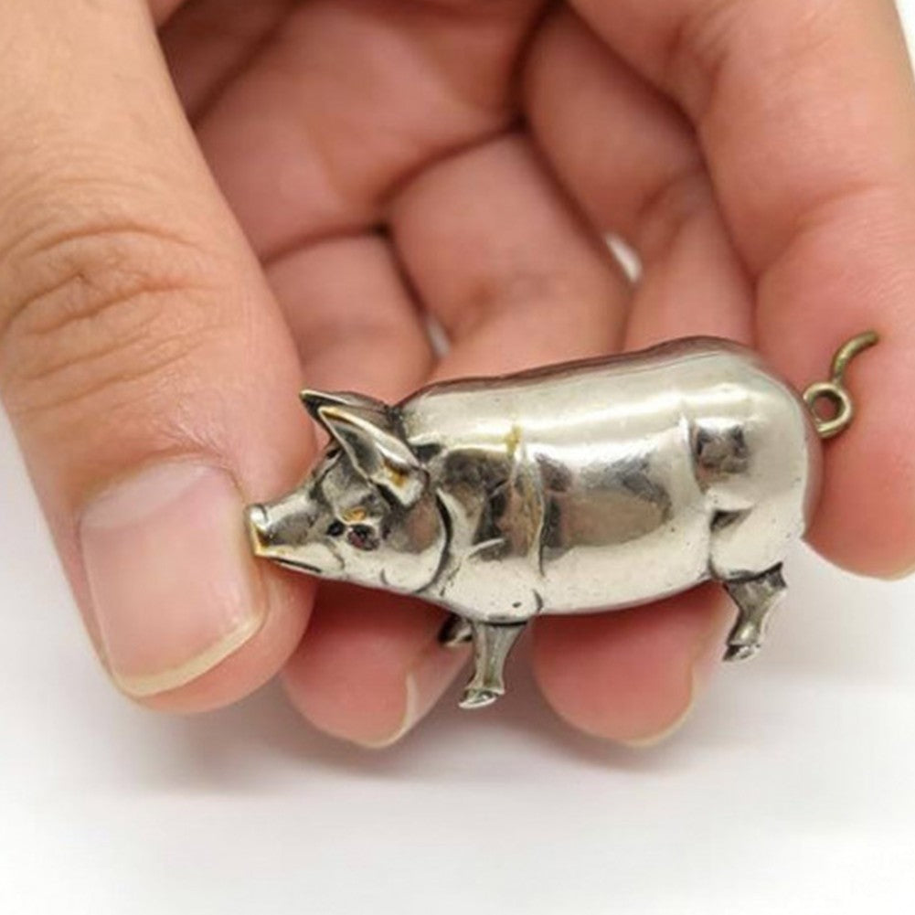 Sewing Quilting and Craft Projects Antique Style Pig For Mini Tape Measure