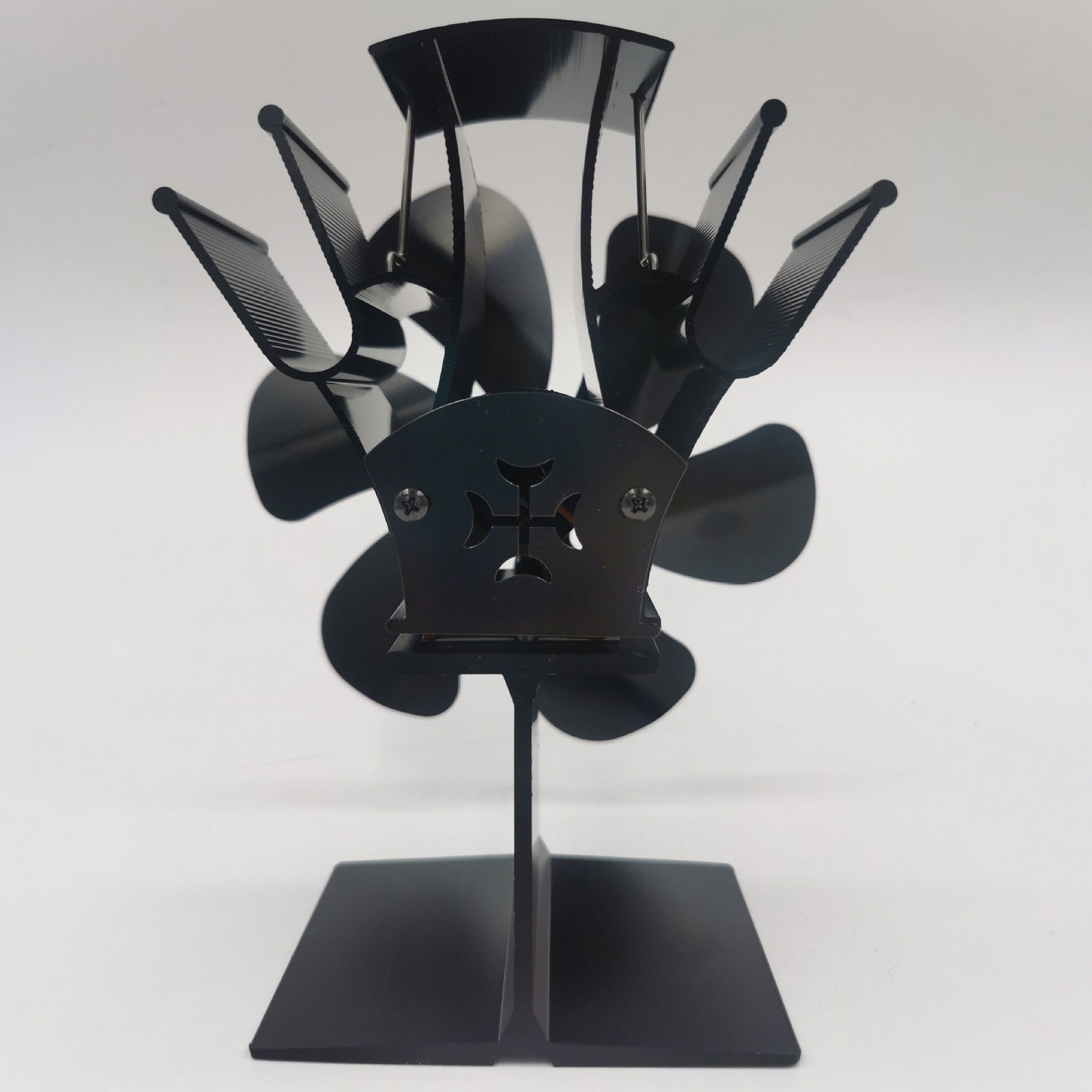 Heat Powered Stove Fan Wood/Log Burner Fan with 6 Blades for Fireplaces