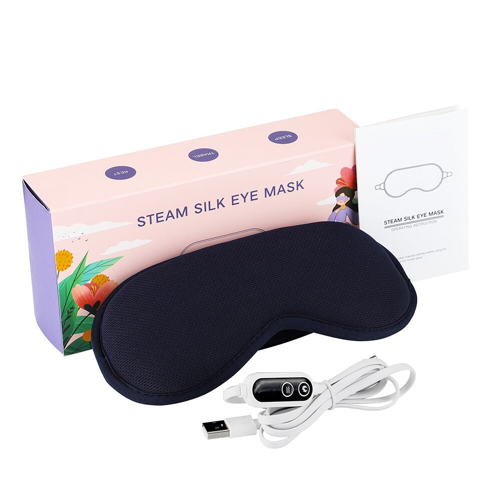 Rechargeable Electric Heated Eye Mask Warm Eye Compress for Dry Eyes Blepharitis